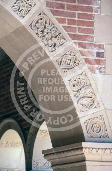 Arch Detail - Royce Hall Corridor