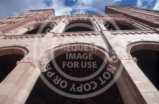 Upward View of Royce Hall