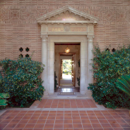 Front Door - Chancellor's Residence
