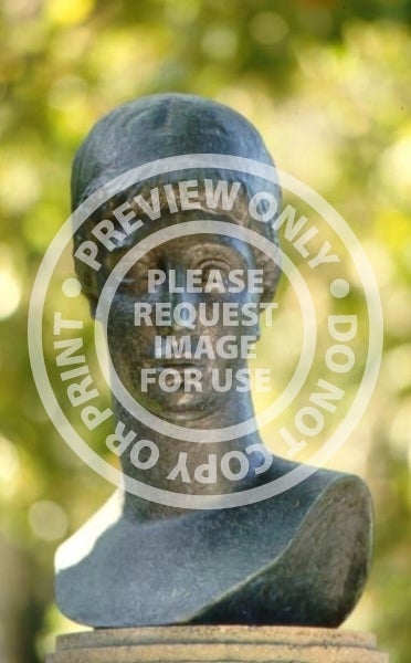 Bust Detail - Murphy Sculpture Garden