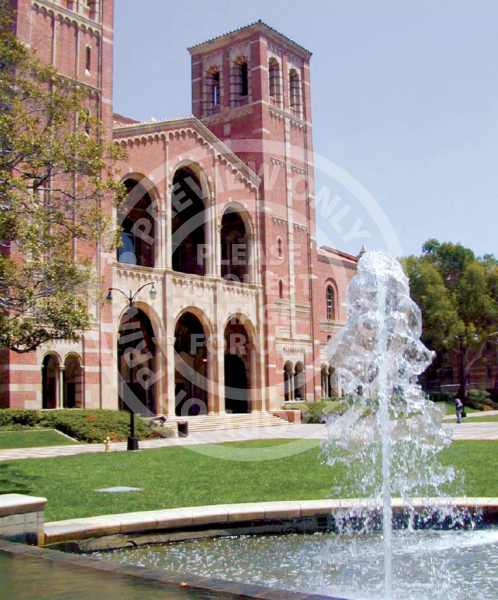 Royce Hall with Fountain