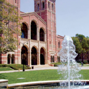 Royce Hall with Fountain