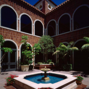 Fowler Museum Fountain