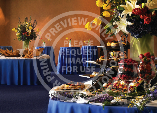 Catering Reception Setup