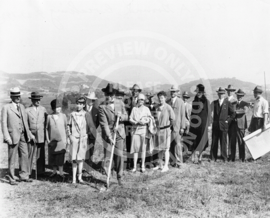 UCLA Ground Breaking (1927)