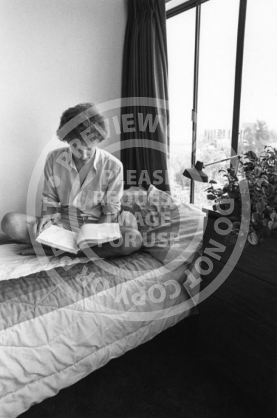 Student in New Residence Hall, 1981